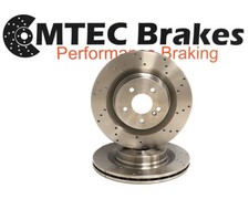 Renault Megane Coupe RS 250 265 265 Trophy 275 Front Drilled Brake Discs 340mm