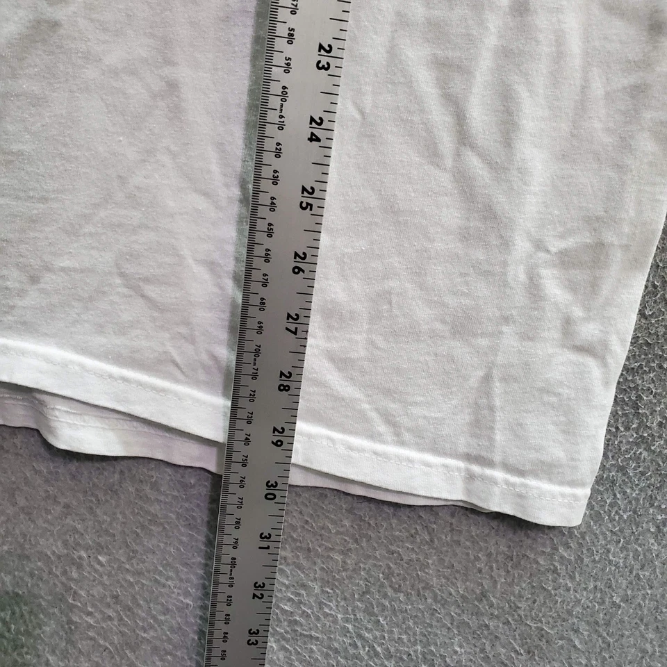 Camiseta DE COLECCIÓN Maui Hawaii Hombres Grande Blanca Y2K Coches Clásicos Tabla de Surf Camiseta Foto 2 de 4