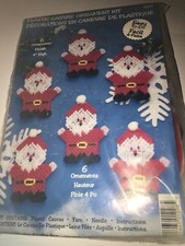 Design Works Crafts Santa Ornaments