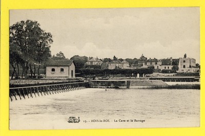 cpa FRANKREICH 77 - BOIS LE ROI (Seine et Marne) La CAVE et le DAMM