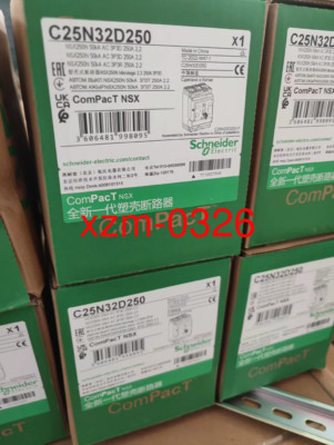 1PC Brand New Schneider C25N32D250 NSX250N 50KA AC 3P3D 250A 2.2  /y