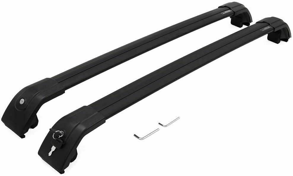 FOR RANGE ROVER VOGUE L405 ROOF RAILS CROSS BARS BAR RACK LUXURY BLACK ...