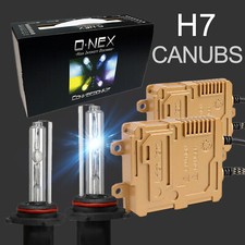 O-nex H7 Canbus Hid Kit Ac 55w Slim Ballast Super Bright Headlight Bulb 4k 6k 8k
