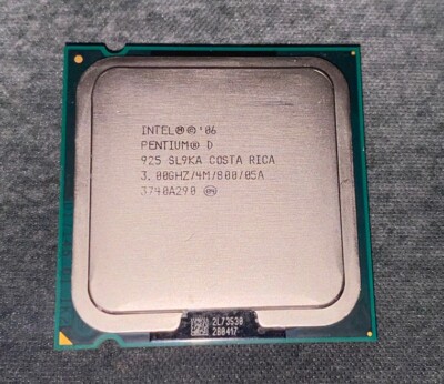 PC CPU Intel Pentium D 925 3.00GHZ SL9KA LGA775 Processor Socket Computer
