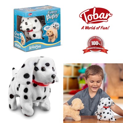 walking dalmatian dog toy