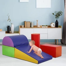 5 PCS Set Kids Climb Activity Play Safe Foam Blocks Soft and Safe Climbing Toys