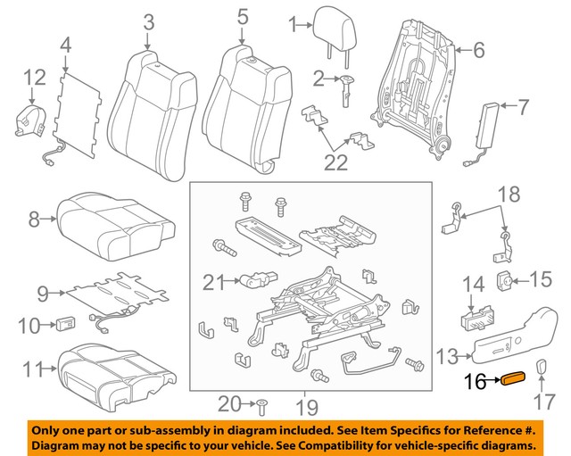 TOYOTA OEM 14-16 Tundra Driver Seat-Recline Adjust Knob 8492108010C0 | eBay