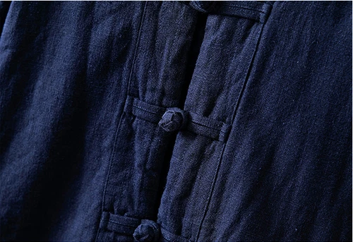 Women Cotton Padded Jacket Ramie Thick Coats Winter Parka Oversized Warm Tops - Bild 11 von 22