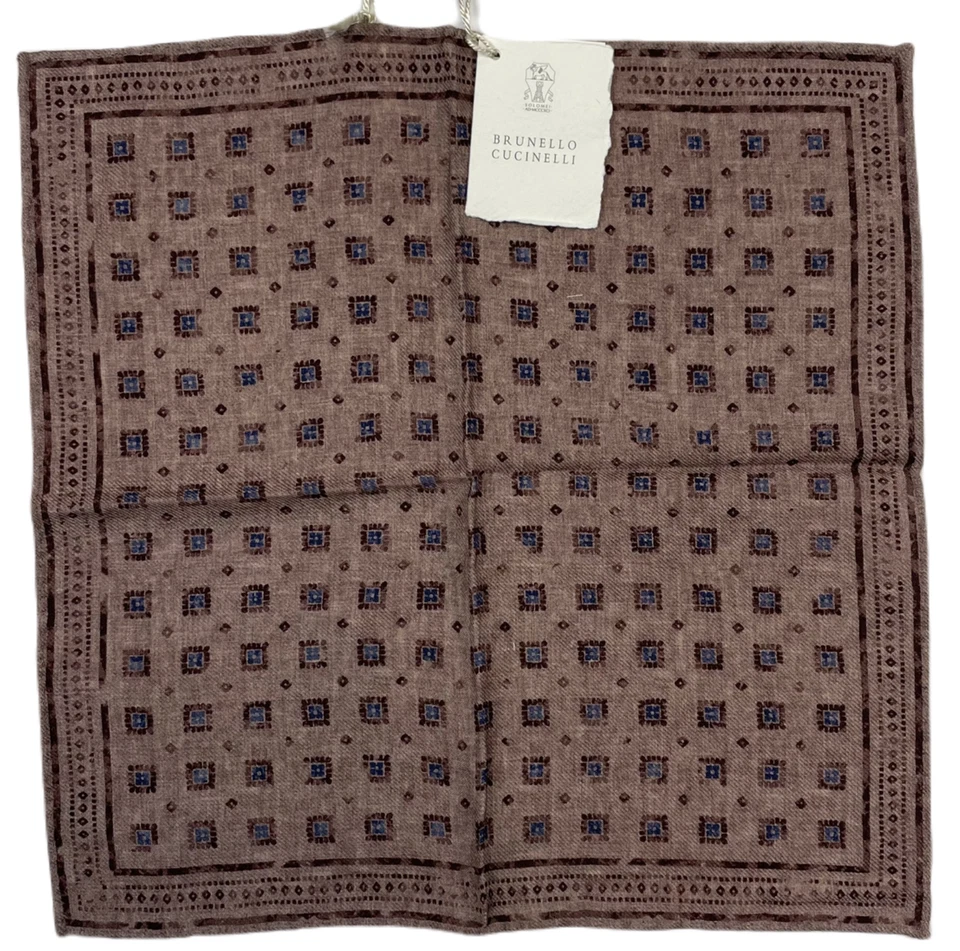 Brunello Cucinelli Pañuelo Paño Bolsillo Cuadrado Foto 3 de 4