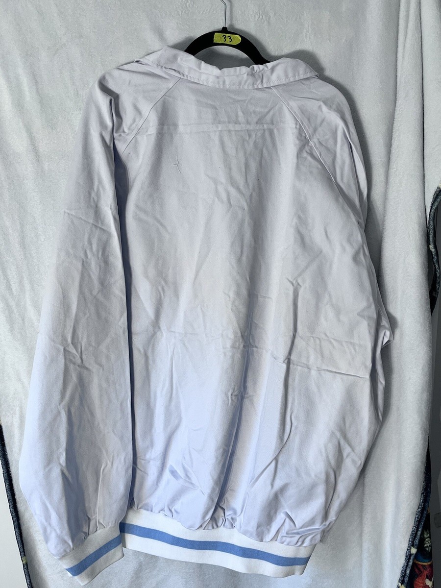 PJ mark New York ロゴジャケット 3XL NOS Vintage PJ Mark Full Zip Jacket Size 3xl White/Blue Y2K