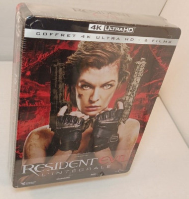 Resident Evil Collection 4K Steelbook - EU IMPORT- NEW (Sealed) Box Shipping