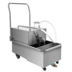 Fryer Oil Filter Commercial Cooking Oil Filtration System 55L Capacity Mobile US
