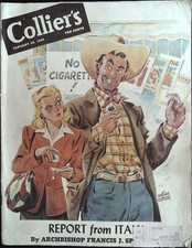 Collier's Magazine January 20, 1945 Elisabeth Saxnay Holding