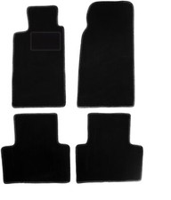 Schwarze Velours-Fußmatten für: Jaguar XJ6 X300 Limousine (1994-1997)