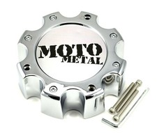 Moto Metal Chrome 8 Lug Bolt On Wheel Center Cap Mo957 Mo959 Mo961 Mo964 Mo965