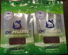 Lot Of 2 Piscine Energetics 1MM Pellets Slow Sinking Freshwater No Expiration