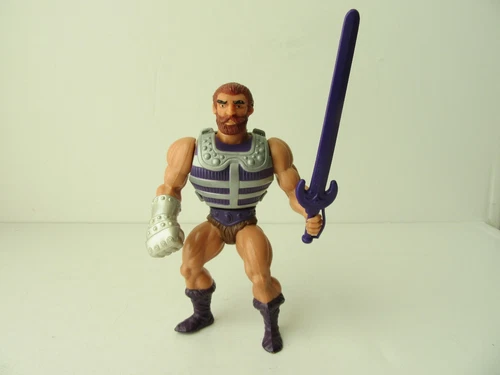 MOTU Vintage He-Man Masters of the Universe Fisto Figure 100% Complete 1983