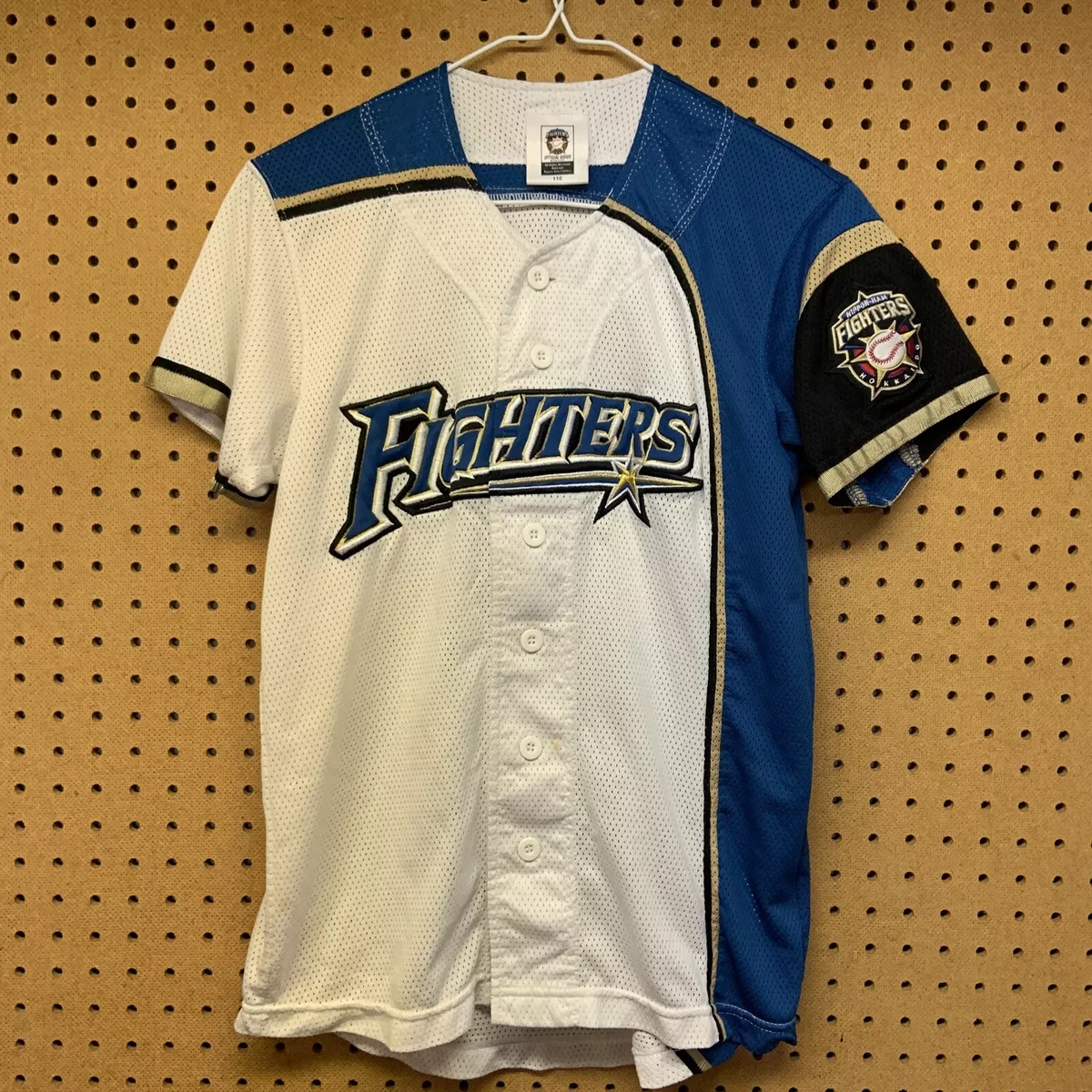 RARE 2003 Nippon Ham Fighters Jersey HOKKAIDO #7 Ohbiki 110 Stitched eBay