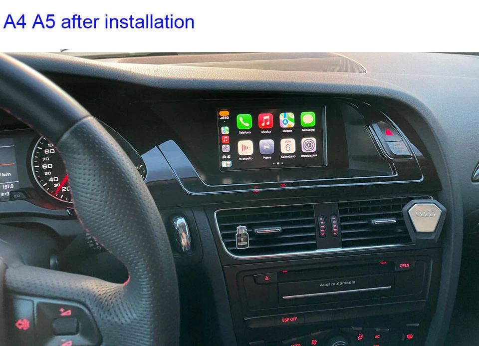 Wireless Carplay interface for Audi Q3 Q5 Q7 A4 A5 A6 A7 2009-2018 Android auto - Image 3 of 4