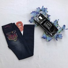 More To Love MTL NWT Straight Leg Jeans Girls 10 Pls See Description 