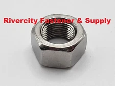 M12-1.0 Reverse / Left Hand Fine Thread Stainless Nut M12x1.0 Nuts 12mm x 1.0