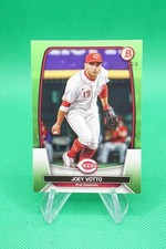 2023 Bowman Base Neon Green Border SP /399 #38 Joey Votto Cincinnati Reds SR1