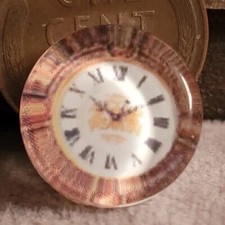 Vintage Clock Face Glass Cabochon For Crafts ...