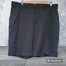 Grand Slam Mens Size 38 Black Golf Shorts