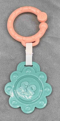 Fisher-Price Sit-Me-Up Floor Seat Rainbow Showers Replacement Teether Toy Flower