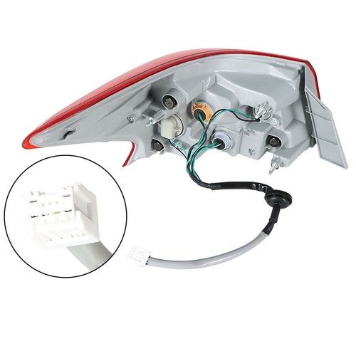 Luces traseras exteriores traseras para freno Nissan Sentra 2016-2018 luz trasera derecha/pasajero - Imagen 3 de 12