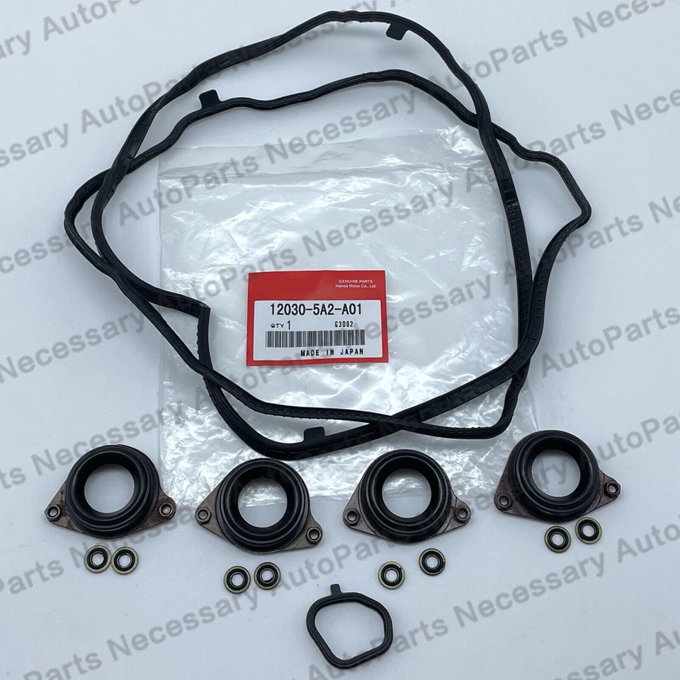 Genuine OEM Valve Cover Gasket Kit FULL SEAL SET for Honda Accord 2.4L CR-V TLX - Изображение 2 из 4