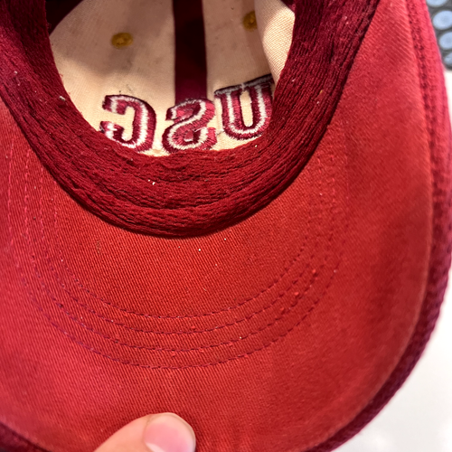 USC Trojans Hat Cap Fitted OSFM Nike Yellow Red Adjustable NCAA Embroidered - Picture 6 of 9