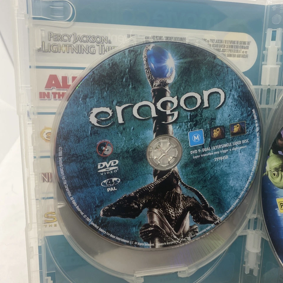 Percy Jackson Aliens in The Attic Eragon Night at The Museum The Seeker Region 4 Foto 4 de 4