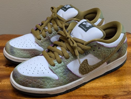 Nike Dunk Low Pro SB QS x Alexis Sablone "Chameleon" HJ3386-300 sz 10.5 Auth.