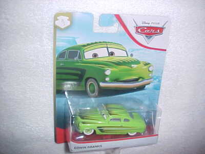 DISNEY PIXAR CARS ''EDWIN KRANKS'' VHTF NEW MATTEL DIE CAST CARS
