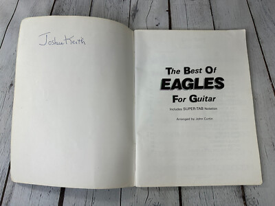 The Best of EAGLES for Guitar Easy SUPER-TAB Notation 18 Song
