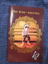 Hail Crow Gold Foil 1 Signed Javan Jordan KANYE WEST COLLEGE DROPOUT C2E2 8/50 