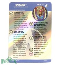 Heroclix Fantastic Four SLOP set Wizard 045.1 Team-Up card