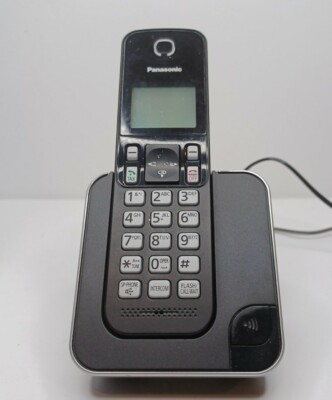 Panasonic KX-TGC352B Cordless Phone System - 2 Handsets, Call Block, Amber Backlit Display, DECT 6.0