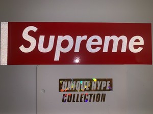 supreme reflective sticker