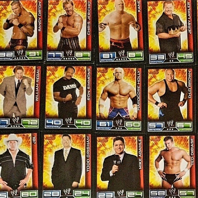 WWE 2008トレーディングカード セット 約180枚以上 2008 Topps WWE Slam Attax Randy Orton | eBay