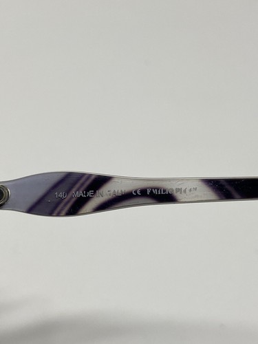 EMILIO PUCCI EP2600 001 Eyeglasses Frame Italy 51-16-140 Black Clear/White - Picture 3 of 5