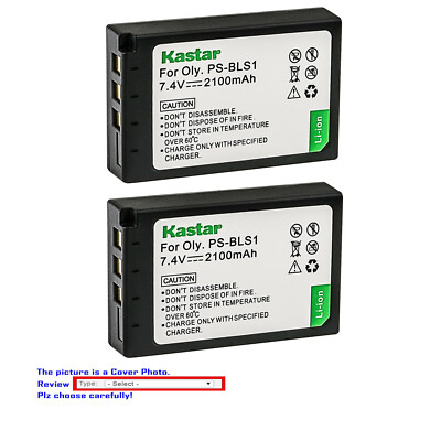 Kastar Replacement Battery Pack for Olympus BLS-1 PS-BLS1 & Olympus E-PM1 Camera