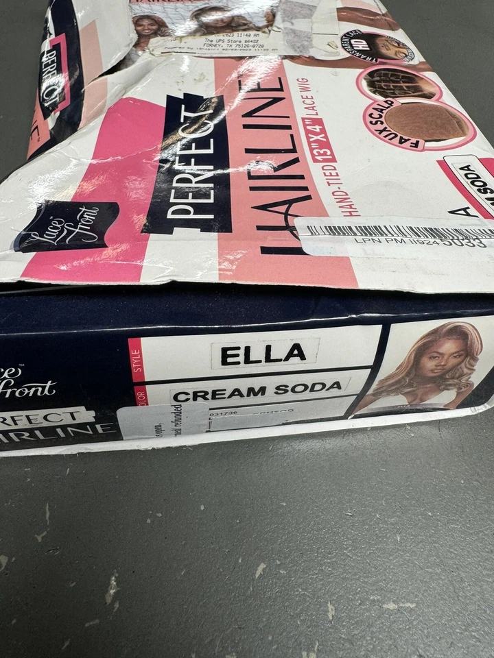 "Peluca Outre Perfect Hairline de encaje frontal Ella crema soda 13""x4""" Foto 3 de 4