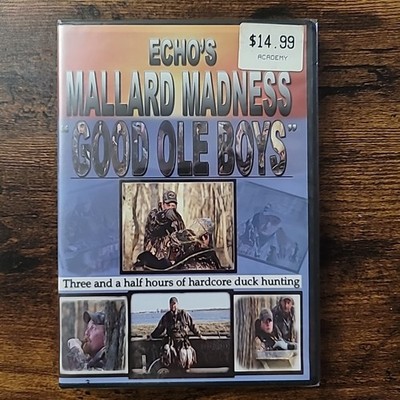 Echo's Mallard Madness DVD Hardcore Duck Hunting Good Ole Boys NEW SEALED