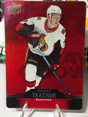 Brady Tkachuk 2020-21 Tim Hortons Red Die Cut #DC-3 Ottawa Senators