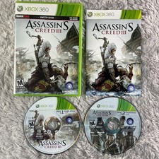 Assassin's Creed III Gamestop Edition (Microsoft Xbox 360, 2012) Completo en caja original