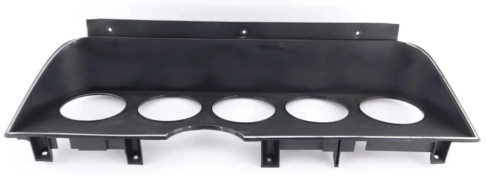 Ford Ranchero 77-79 Medidor de tablero Instrumento Cluster Bisel Borde Negro Foto 2 de 4