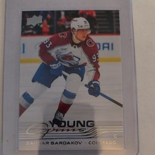 Zakhar Bardakov AVALANCHE 2025-26 Upper Deck Young Guns RC