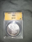 1886 Morgan Silver Dollar Ms63 Vam 6a